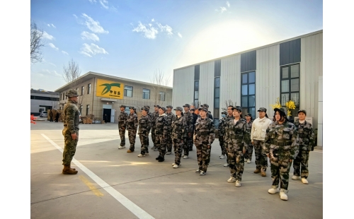 軍訓圓滿收官，新員工精神抖擻迎新崗——公司2024年度新員工軍訓活動側(cè)記