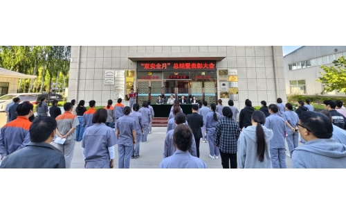 以高安全水平保障高質(zhì)量發(fā)展，以高質(zhì)量成效賦能行穩(wěn)致遠(yuǎn)&mdash;&mdash;公司隆重召開&ldquo;雙安全月&rdquo;總結(jié)暨表彰大會